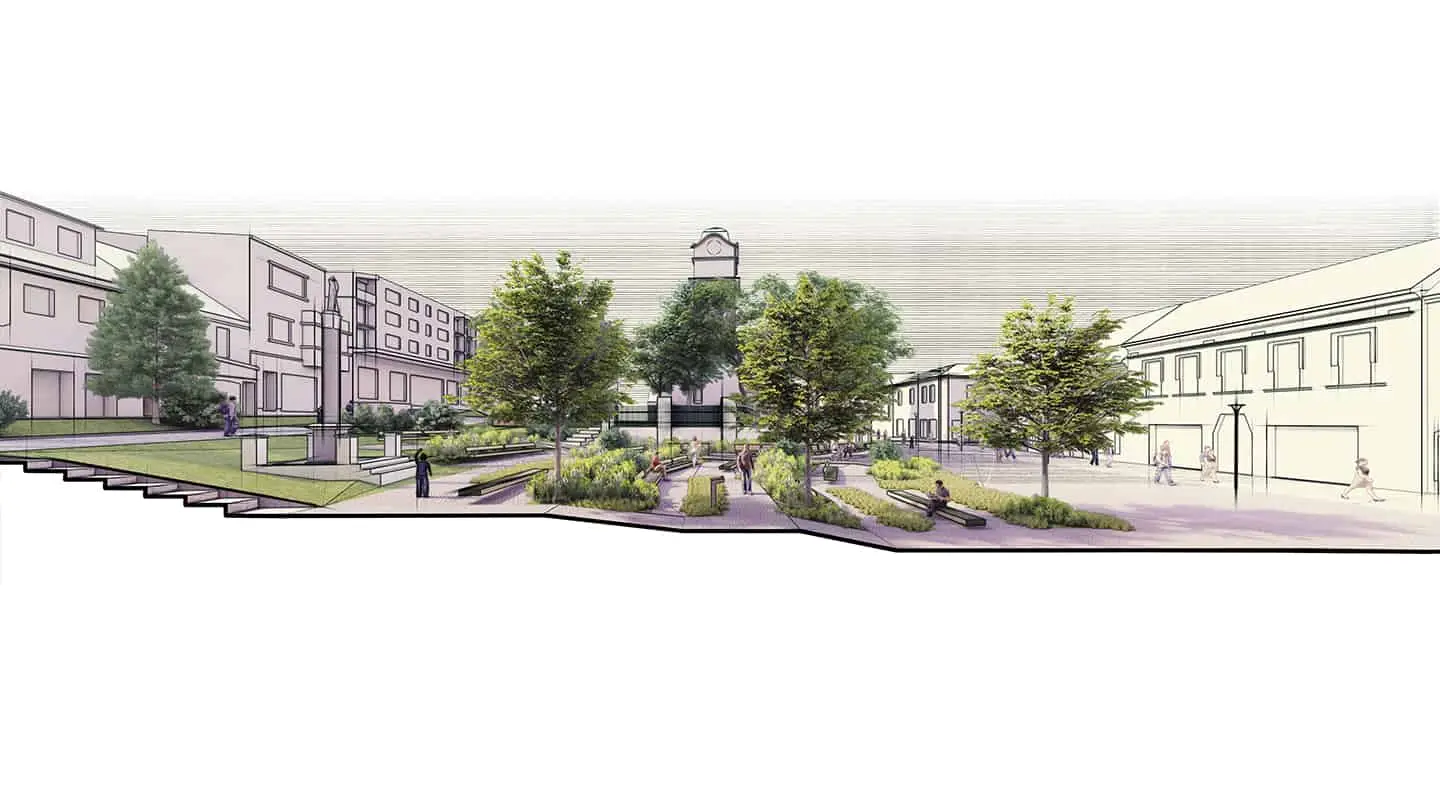 Revitalizácia námestia sv. Egídia v Poprade — fotka 10