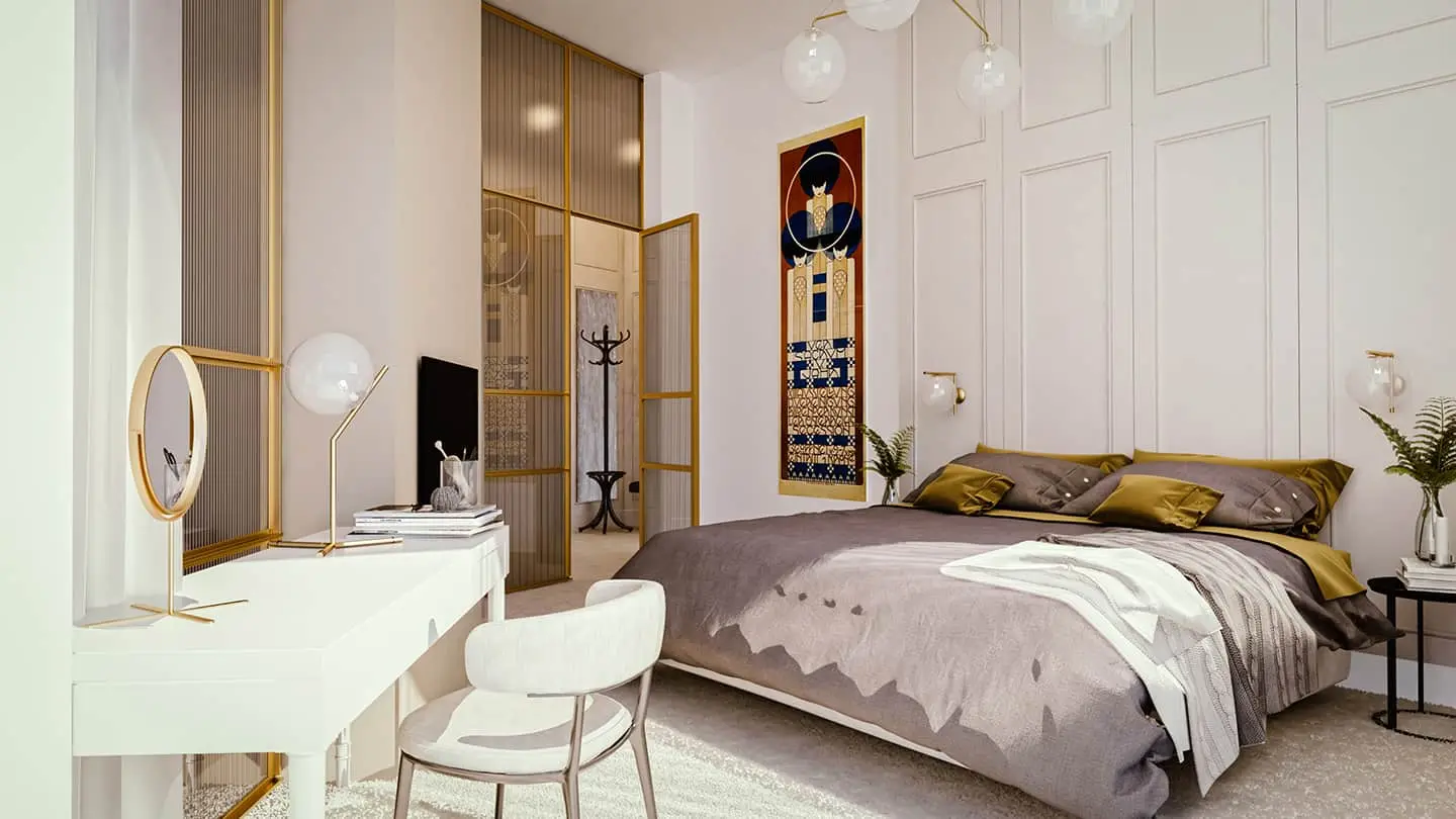 Interiér - apartmány, Grand Hotel — náhľad projektu