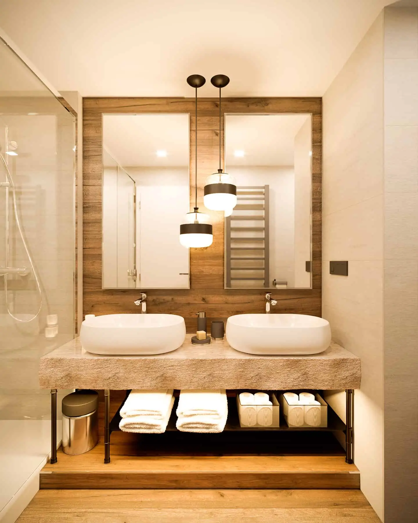 Interiér - kúpelne, Hotel Grand, Jasná — náhľad projektu